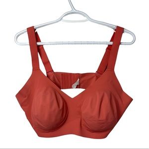 Knix Padded Bra in Rustic Coral Color size 8